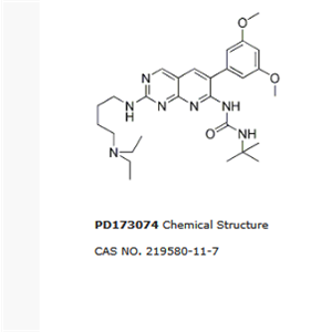 PD173074|PD-173074|FGFR1/VEGFR2抑制剂