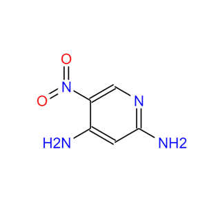 5-硝基吡啶-2,4-二胺,2,4-Pyridinediamine,  5-nitro-