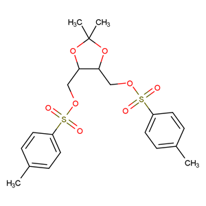 (-)-1,4-二-O-甲苯磺酰基-2,3-O-异亚丙基-L-苏糖醇 37002-45-2
