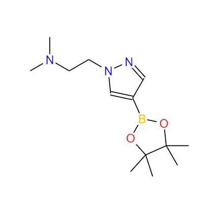 N,N-二甲基-4-(4,4,5,5-四甲基-1,3,2-二噁硼烷-2-基)-1H-吡唑-1-乙胺,N,N-DiMethyl-4-(4,4,5,5-tetraMethyl-1,3,2-dioxaborolan-2-yl)-1H-pyrazole-1-ethanaMine