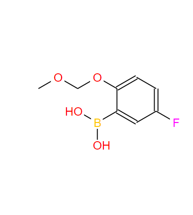 2-甲氧基甲基-5-氟苯硼酸,5-Fluoro-2-(methoxymethoxy)phenylboronic acid