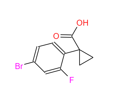 1-(4-溴-2-氟苯基)环丙甲酸,1-(4-BroMo-2-fluorophenyl)cyclopropanecarboxylic acid