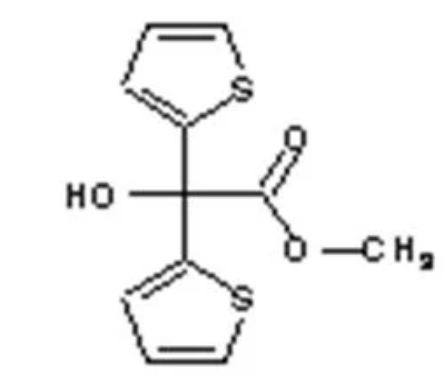 2，2-二噻吩基乙醇酸甲酯,Methyl di(2-thienyl)glycolate