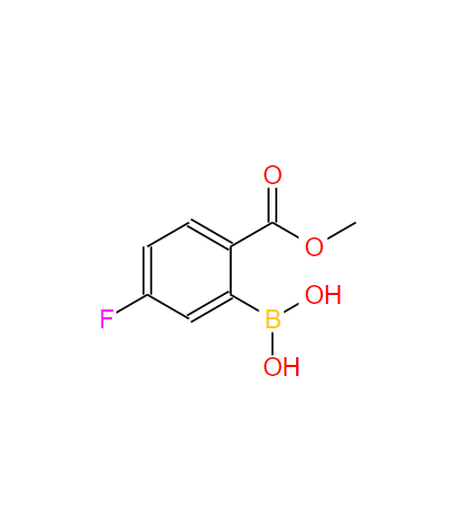 5-氟-2-甲氧羰基苯基硼酸,5-Fluoro-2-methoxycarbonylphenylboronic acid