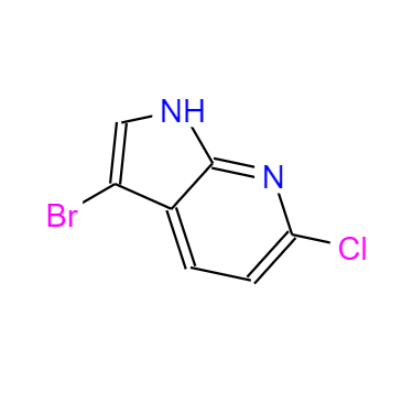 3-溴-6-氯-7-氮雜吲哚,3-BroMo-6-chloro-1H-pyrrolo[2,3-b]pyridine