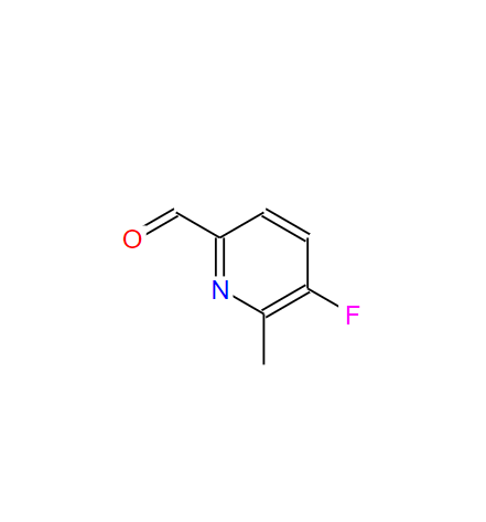 2-甲基-3-氟吡啶-6-甲醛,5-fluoro-6-methylpicolinaldehyde