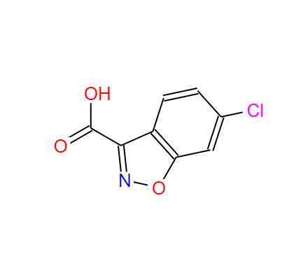 6-氯苯并[D]异噁唑-3-羧酸,6-CHLOROBENZO[D]ISOXAZOLE-3-CARBOXYLIC ACID