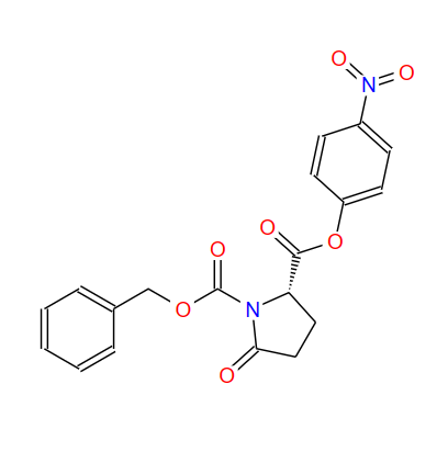 1-芐基2-(4-硝基苯基)(S)-5-氧代吡咯烷-1,2-二羧酸鹽,Z-PYR-ONP