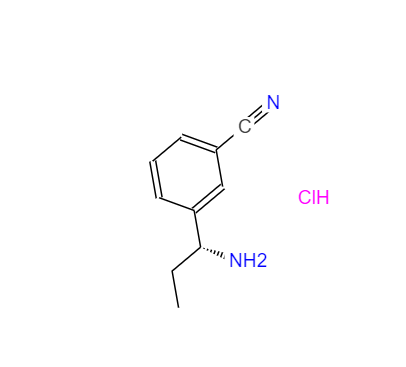 (R)-3-(1-氨基丙基)苯基腈盐酸盐,(R)-3-(1-AMINOPROPYL)BENZONITRILE -HCl