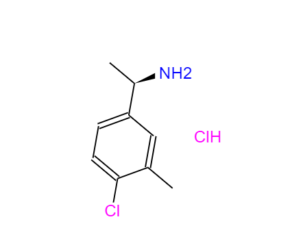 (R)-1-(4-氯-3-甲基苯基)乙胺盐酸盐,(R)-1-(4-CHLORO-3-METHYLPHENYL)ETHANAMINE-HCl