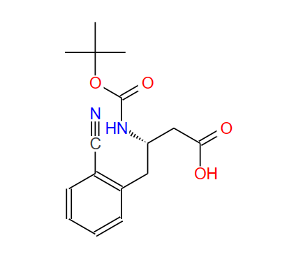 BOC-2-氰基-L-Β-高苯丙氨酸,BOC-(S)-3-AMINO-4-(2-CYANO-PHENYL)-BUTYRIC ACID