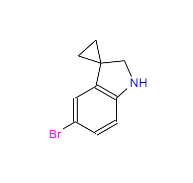 5-溴螺[环丙烷-1,3-吲哚啉],5'-Bromospiro[cyclopropane-1,3'-indoline]