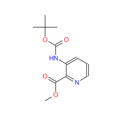 N-BOC-3-氨基吡啶-2-羧酸甲酯,Methyl 3-(tert-butoxycarbonylamino)picolinate