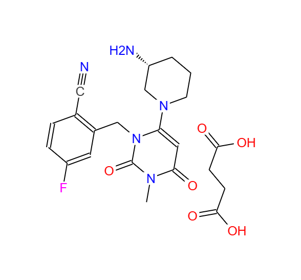 曲格列汀琥珀酸盐,trelagliptin succinate