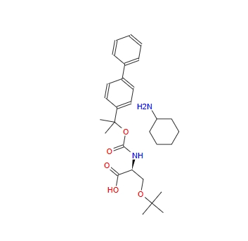 2-(4-联苯基)-异丙基氧基羰基-O-叔-丁基-L-丝氨酸环己胺盐,BPOC-SER(TBU)-OH CHA