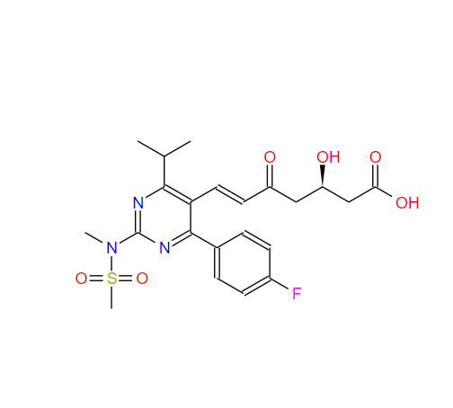 瑞舒伐他汀杂质钠盐(5氧瑞舒伐他汀钠盐),5-Oxo Rosuvastatin