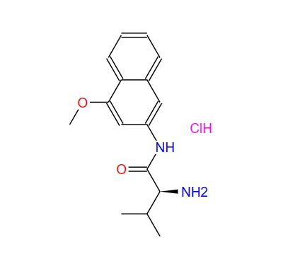 (2S)-2-氨基-N-(4-甲氧基-2-萘基)-3-甲基-丁酰胺盐酸盐(1:1),H-Val-4MβNA · HCl