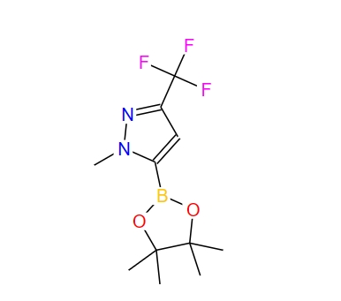 1-甲基-5-(4,4,5,5-四甲基-1,3,2-二氧硼杂环戊烷-2-基)-3-(三氟甲基)-1H-吡唑,1-methyl-3-(trifluoromethyl)pyrazole-5-boronic acid pinacol ester