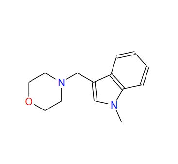 1-methyl-3-(morpholinomethyl)-indole,1-methyl-3-(morpholinomethyl)-indole