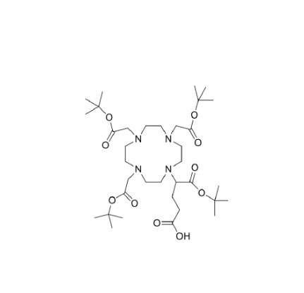 DOTAGA-四叔丁酯,5-(tert-butoxy)-5-oxo-4-(4,7,10-tris (2-(tert-butoxy)-2-oxoethyl)-1,4,7,10-  tetraazacyclododecan-1-yl)pentanoic Acid