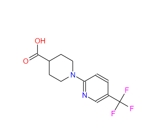 1-[5-(三氟甲基)-2-吡啶]哌啶-4-羧酸,5'-TRIFLUOROMETHYL-3,4,5,6-TETRAHYDRO-2H-[1,2']BIPYRIDINYL-4-CARBOXYLIC ACID