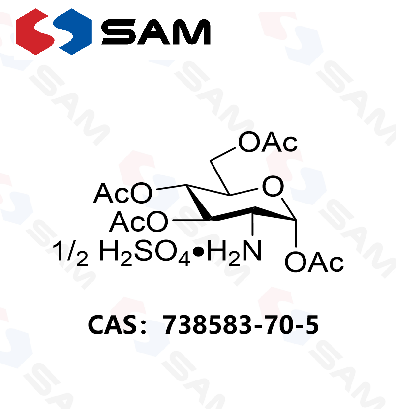 1,3,4,6-四-O-乙?；?2-氨基-2-脫氧-α-D-葡萄糖硫酸鹽,1,3,4,6-Tetra-O-acetyl-2-amino-2-deoxy-α-D-glucopyranose Sulfate