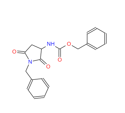 1-N-芐基-3-(N-CBZ)氨基-2,5-二酮吡咯烷,1-Benzyl-3-N-Cbz-amino-2,5-dioxo-pyrrolidine