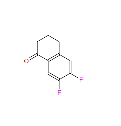 6,7二氟-3,4-二氢-2H-1-萘酮,6,7-difluoro-3,4-dihydro-2H-naphthalen-1-one