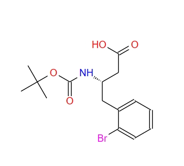 Boc-S-3-氨基-4-(2-溴苯基)-丁酸,Boc-(S)-3-Amino-4-(2-bromophenyl)-butyric acid