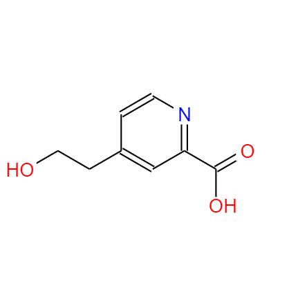 4-(2-羟基乙基)皮考啉酸,2-Pyridinecarboxylicacid,4-(2-hydroxyethyl)-(9CI)