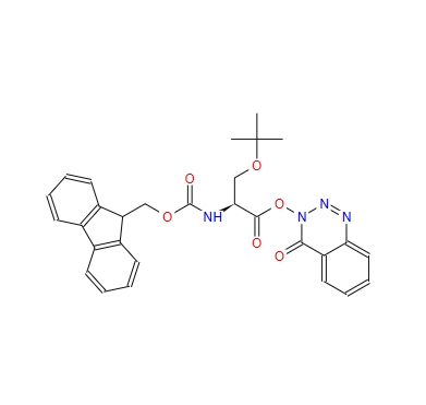 Fmoc-O-叔丁基-L-丝氨酸3,4-二氢-4-氧代-1,2,3-苯并三嗪-3-基酯,Fmoc-O-tert-Butyl-L-serine 3,4-dihydro-4-oxo-1,2,3-benzotriazin-3-yl ester