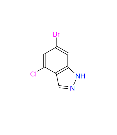 6-溴-4-氯吲唑,6-BROMO-4-CHLORO-1H-INDAZOLE