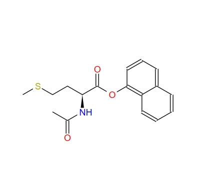 (S)-萘-1-基 2-乙酰氨基-4-(甲硫基)丁酸酯,(S)-Naphthalen-1-yl 2-acetamido-4-(methylthio)butanoate