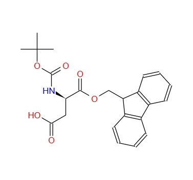 Boc-D-天冬氨酸α-9-芴基甲基酯,Boc-D-aspartic acid alpha-9-fluorenylmethyl ester