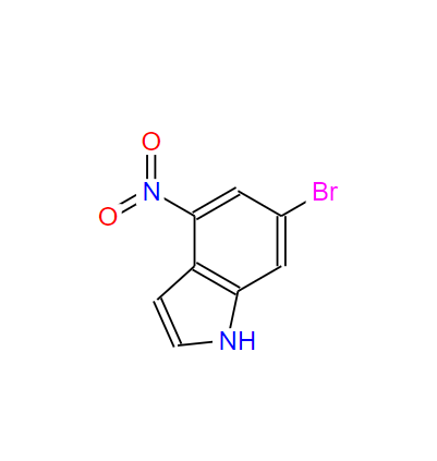 6-溴-4-硝基-1H-吲哚,6-Bromo-4-nitro-1H-indole