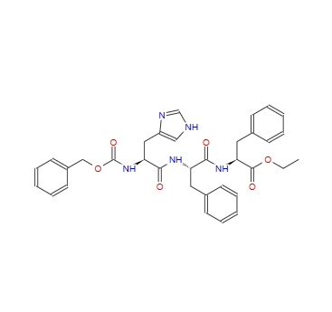 N-[(芐氧基)羰基]組氨酰苯丙氨酰苯丙氨酸乙酯,Z-HIS-PHE-PHE-OET