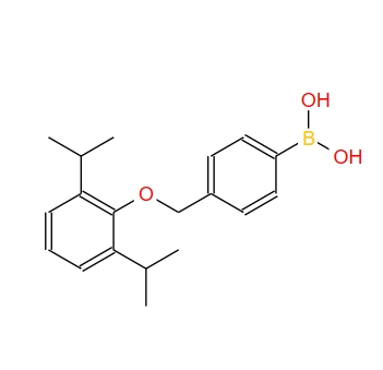 4-[(2′,6′-二异丙基苯氧基)甲基]苯硼酸,4-[(2′,6′-Diisopropylphenoxy)methyl]phenylboronic acid