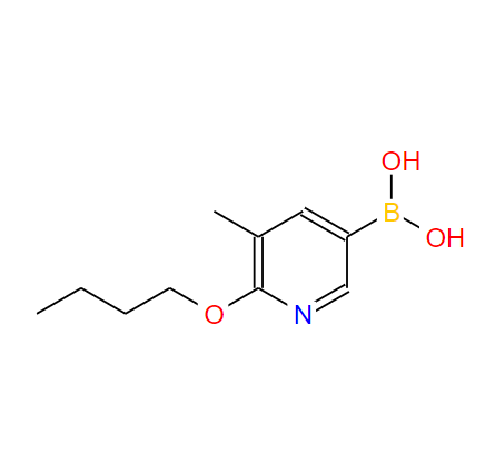 6-丁氧基-5-甲基吡啶-3-硼酸,6-Butoxy-5-methylpyridine-3-boronic acid