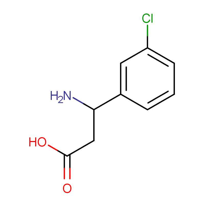 (R)-3-氨基-3-(3-氯苯基)-丙酸,(R)-3-(3-Chlorophenyl)-beta-alanine