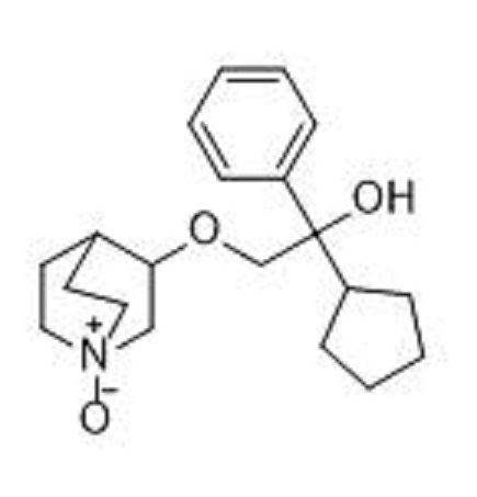 戊乙奎醚杂质1,3-(2-cyclopentyl-2-hydroxy-2-phenylethoxy)quinuclidine 1-oxide