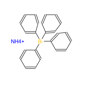 14637-34-4；四苯基硼酸胺；AMMONIUM TETRAPHENYLBORATE