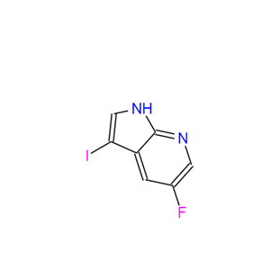 5-氟-3-碘-1H-吡咯并[2,3-B]吡啶,5-FLUORO-3-IODO-1H-PYRROLO[2,3-B]PYRIDINE