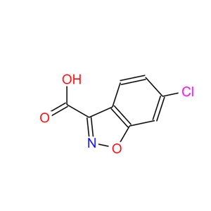 6-氯苯并[D]异噁唑-3-羧酸,6-CHLOROBENZO[D]ISOXAZOLE-3-CARBOXYLIC ACID