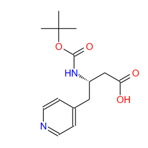 219297-13-9；(S)-BOC-4-(4-吡啶)-Β-高丙氨酸；BOC-(S)-3-AMINO-4-(4-PYRIDYL)-BUTYRIC ACID