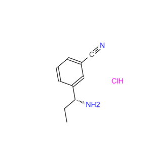 (R)-3-(1-氨基丙基)苯基腈盐酸盐