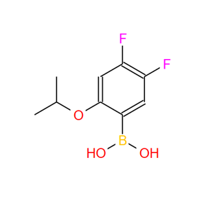 4,5-二氟-2-异丙氧基苯基硼酸,4,5-Difluoro-2-isopropoxyphenylboronic acid