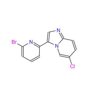 3-(6-溴吡啶-2-基)-6-氯咪唑并[1,2-A]吡啶