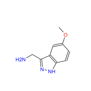 5-甲氧基-1H-吲唑-3-基-甲胺,5-Methoxy-1H-indazol-3-yl-methylamine