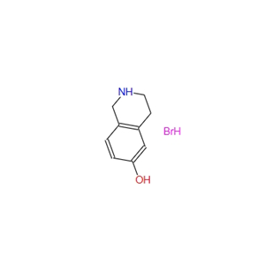 59839-23-5；1,2,3,4-四氢异喹啉-6-醇氢溴酸盐
