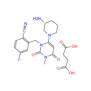 曲格列汀琥珀酸盐trelagliptin succina